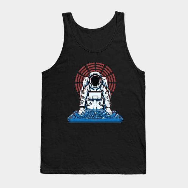 DJ astronaut Tank Top by Muse